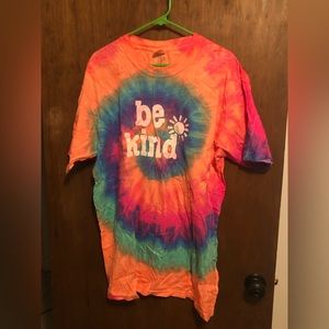 Sunshine Sisters Be Kind Tie Dye Tee XL